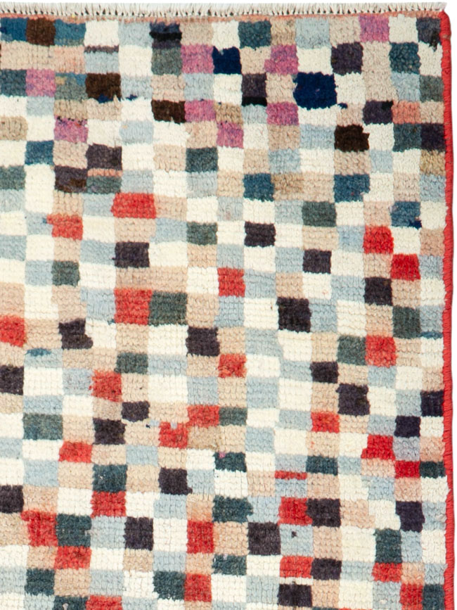 Vintage Persian Gabbeh Rug, No.26272 - Galerie Shabab