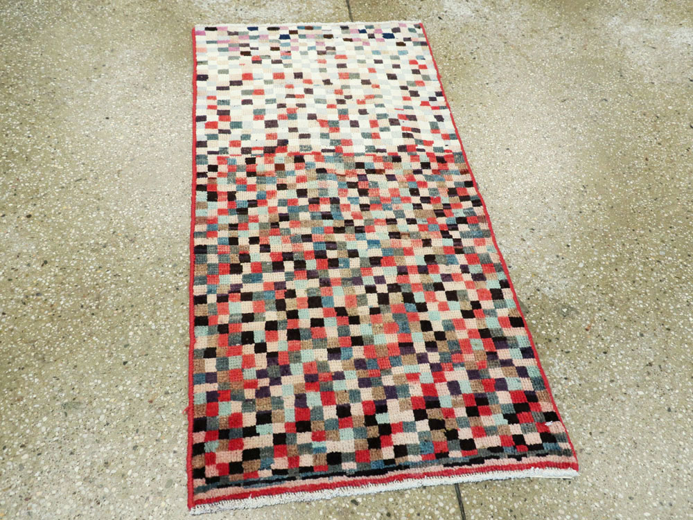 Vintage Persian Gabbeh Rug, No.26272 - Galerie Shabab