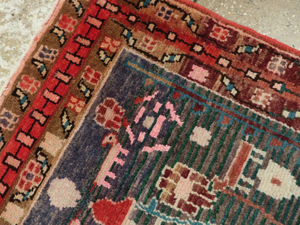 Vintage Persian Gabbeh Rug, No.26276 - Galerie Shabab