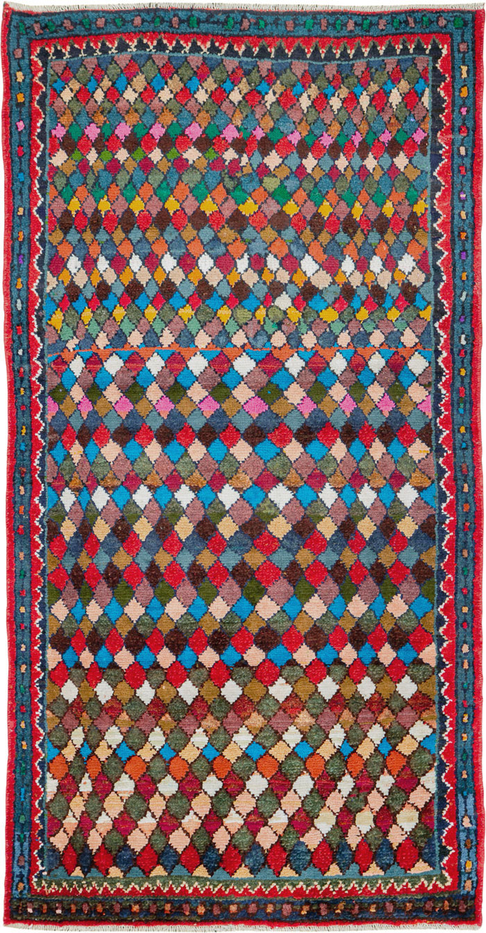 Vintage Persian Hamadan Rug, No.26277 - Galerie Shabab