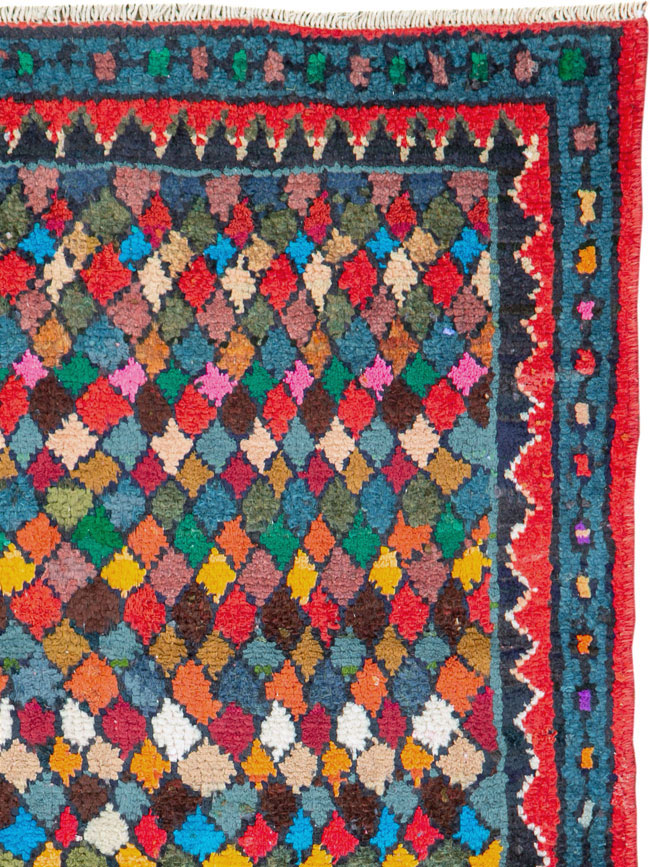 Vintage Persian Hamadan Rug, No.26277 - Galerie Shabab
