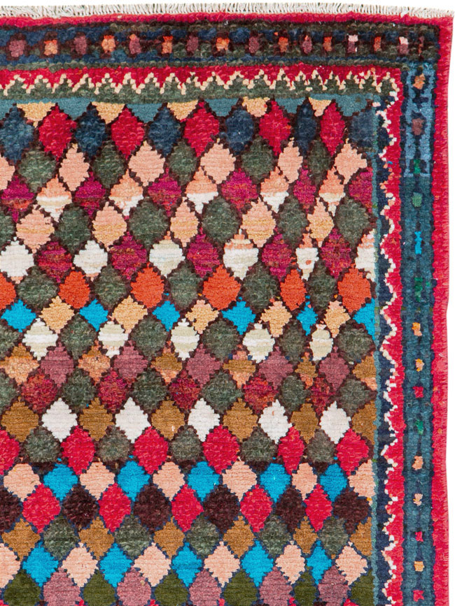 Vintage Persian Hamadan Rug, No.26277 - Galerie Shabab