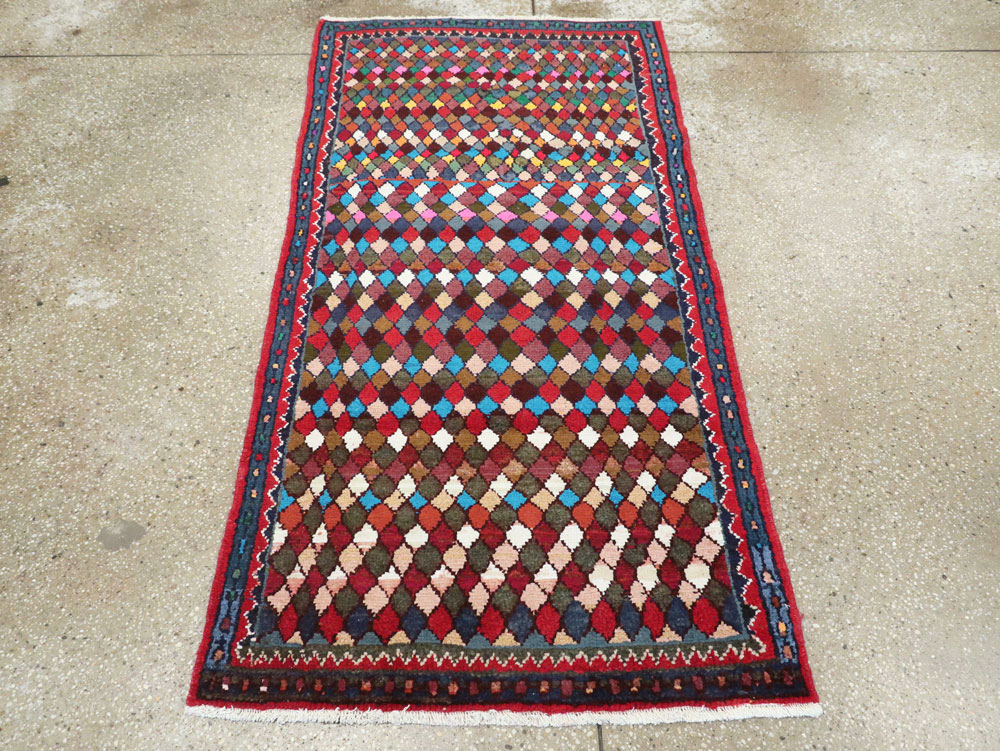 Vintage Persian Hamadan Rug, No.26277 - Galerie Shabab
