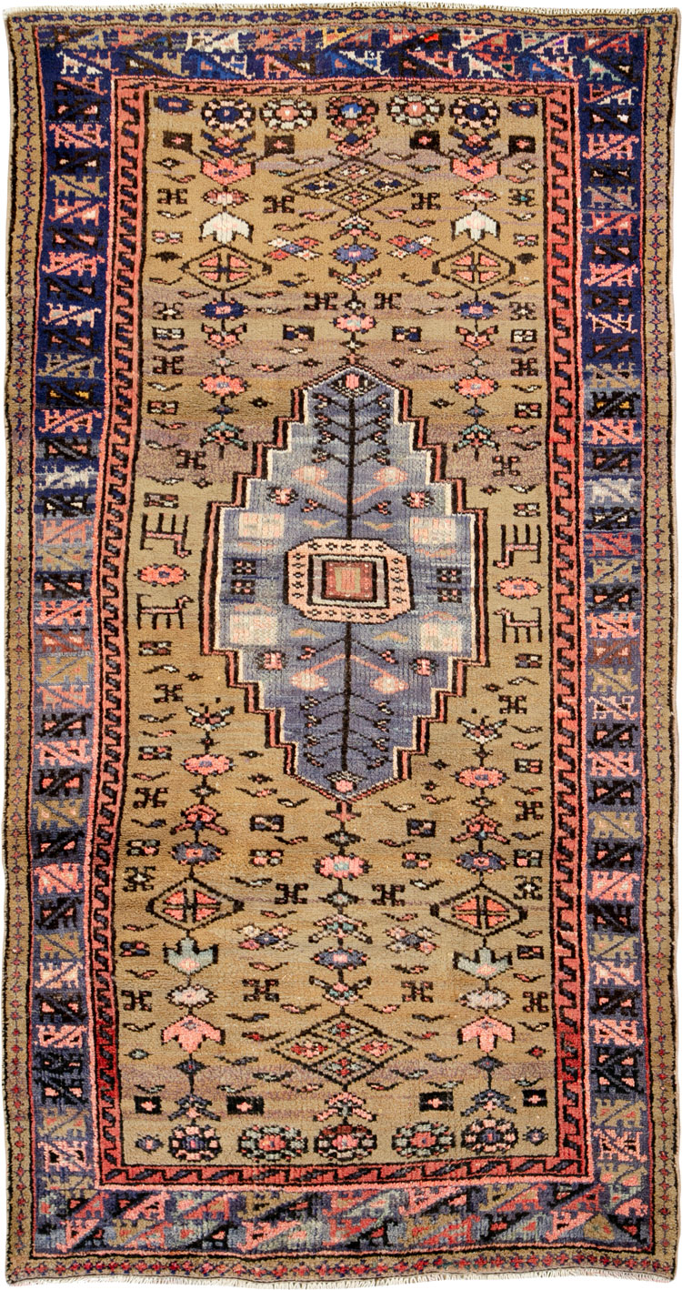 Vintage Persian Hamadan Rug, No.26284 - Galerie Shabab