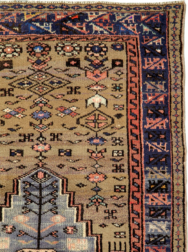Vintage Persian Hamadan Rug, No.26284 - Galerie Shabab