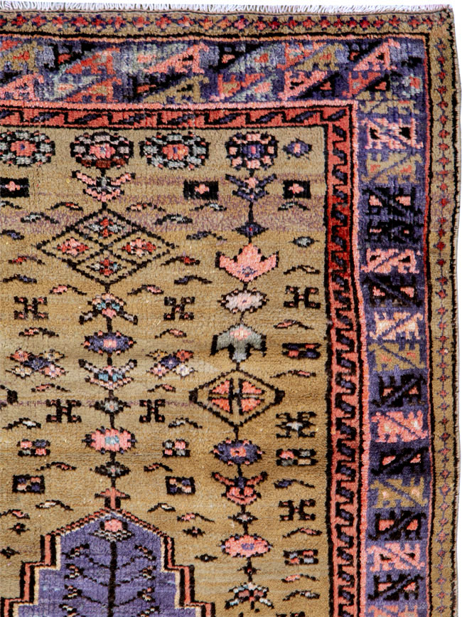 Vintage Persian Hamadan Rug, No.26284 - Galerie Shabab