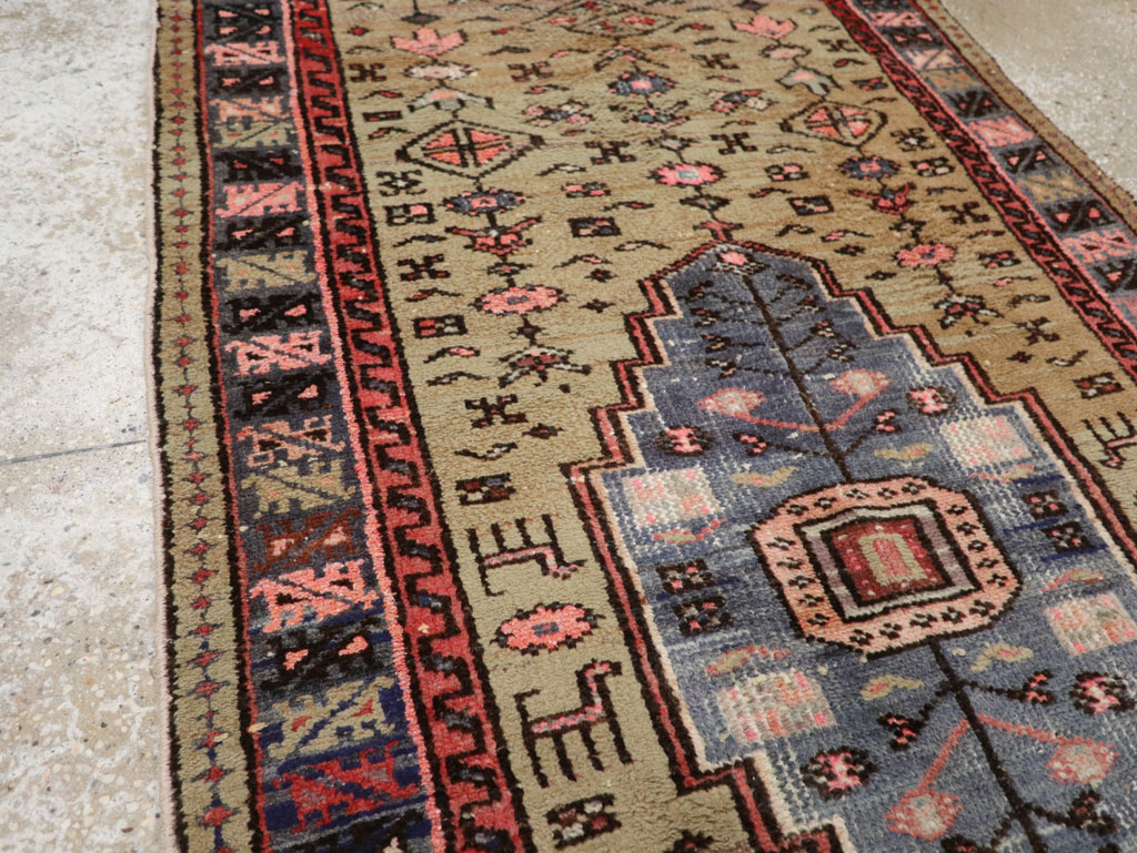 Vintage Persian Hamadan Rug, No.26284 - Galerie Shabab