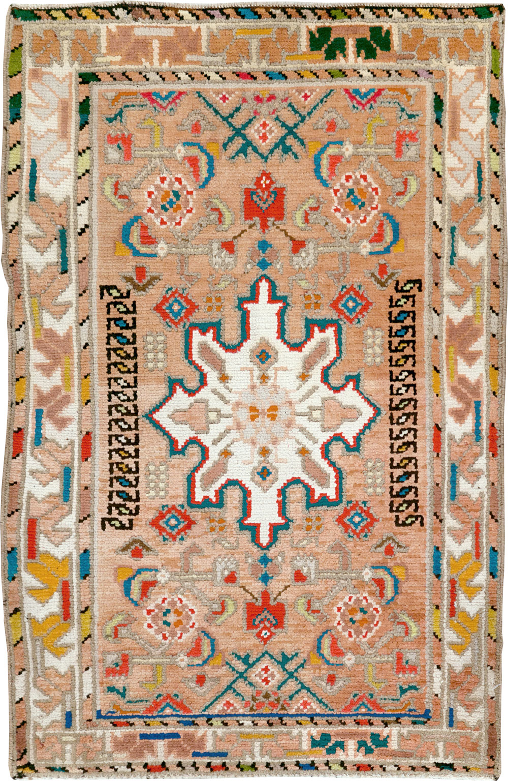 Vintage Persian Hamadan Rug, No.26285 - Galerie Shabab