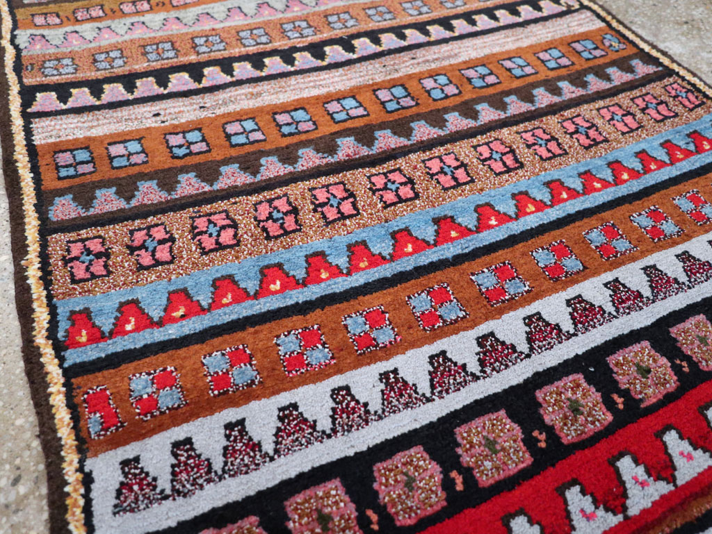 Vintage Persian Gabbeh Rug, No.26286 - Galerie Shabab