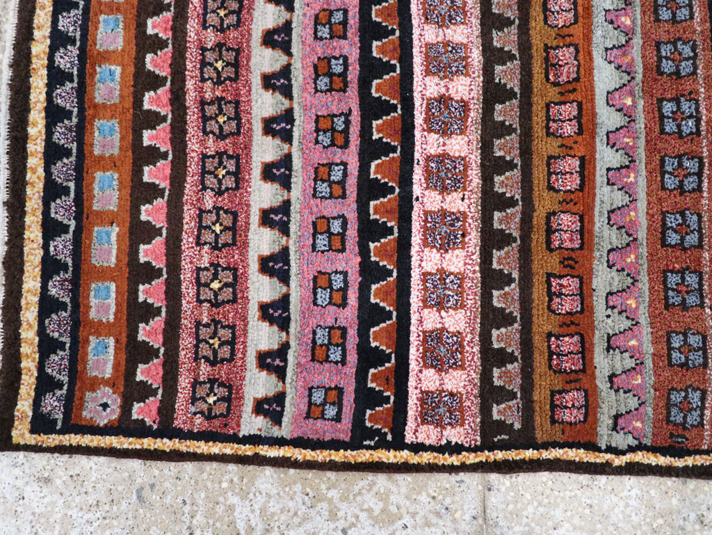Vintage Persian Gabbeh Rug, No.26286 - Galerie Shabab