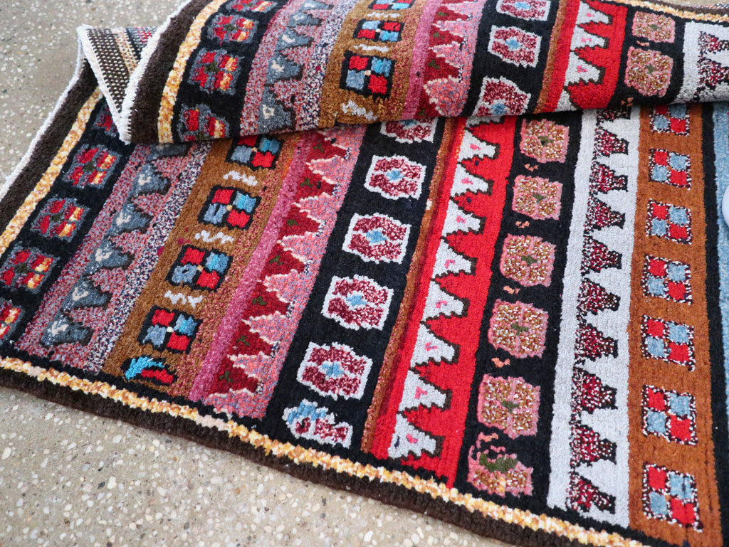 Vintage Persian Gabbeh Rug, No.26286 - Galerie Shabab