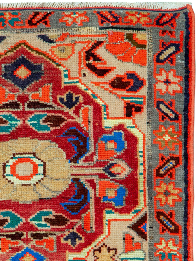 Vintage Persian Hamadan Rug, No.26288 - Galerie Shabab