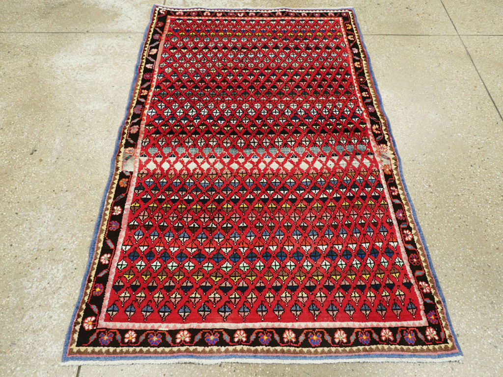 Vintage Persian Hamadan Rug, No.26289 - Galerie Shabab