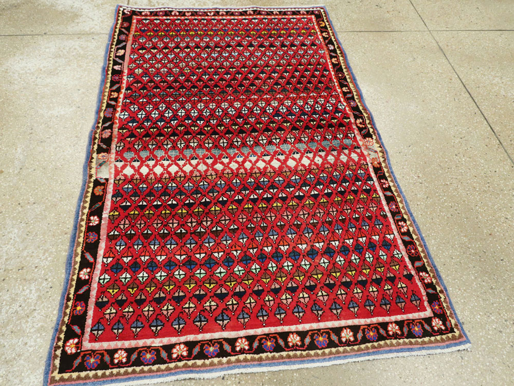 Vintage Persian Hamadan Rug, No.26289 - Galerie Shabab