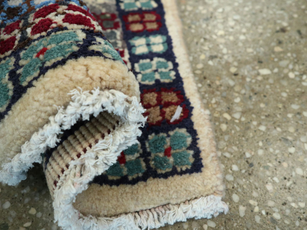 Vintage Persian Mahal Rug, No.26291 - Galerie Shabab