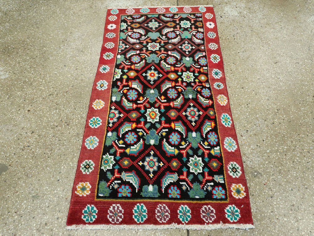 Vintage Persian Mahal Rug, No.26293 - Galerie Shabab