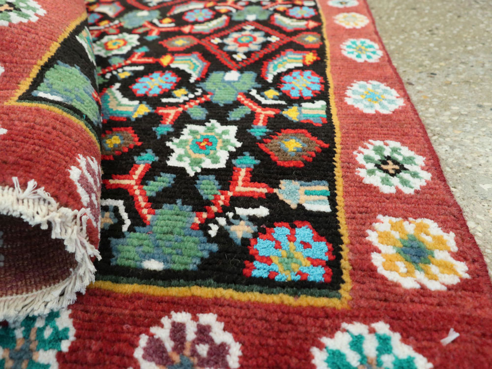 Vintage Persian Mahal Rug, No.26293 - Galerie Shabab