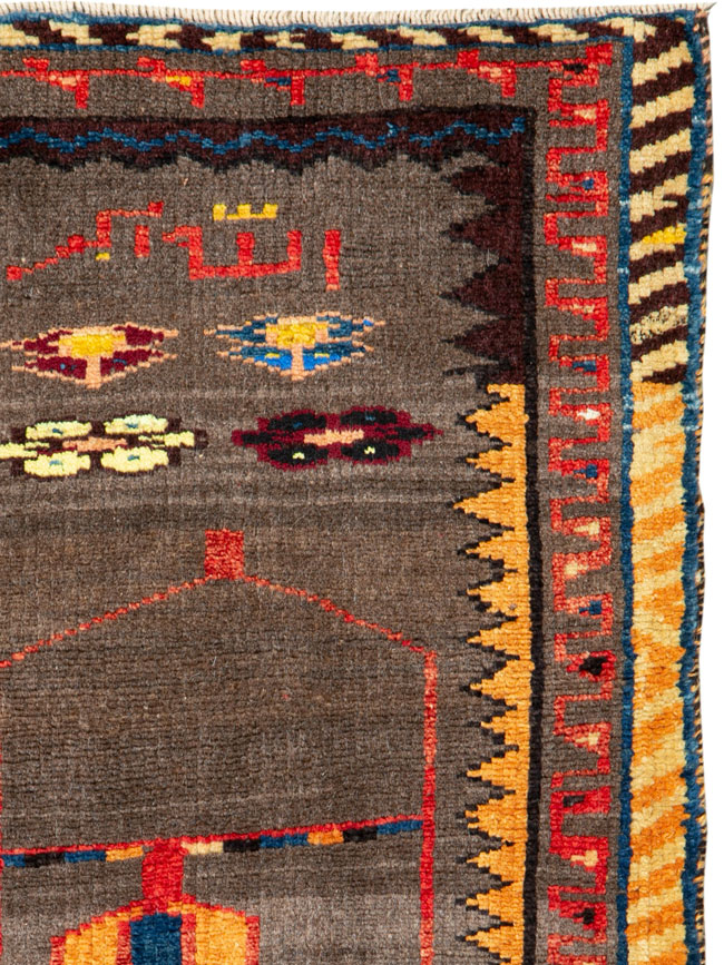 Vintage Persian Gabbeh Rug, No.26295 - Galerie Shabab