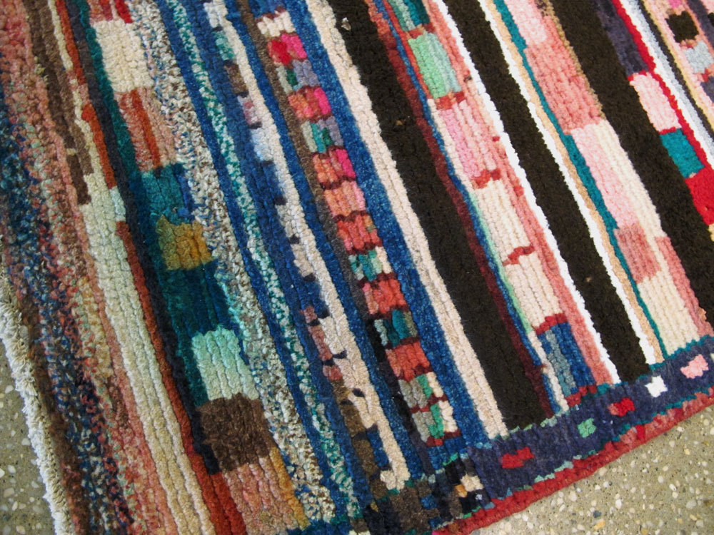 Vintage Persian Mahal Runner, No.26297 - Galerie Shabab