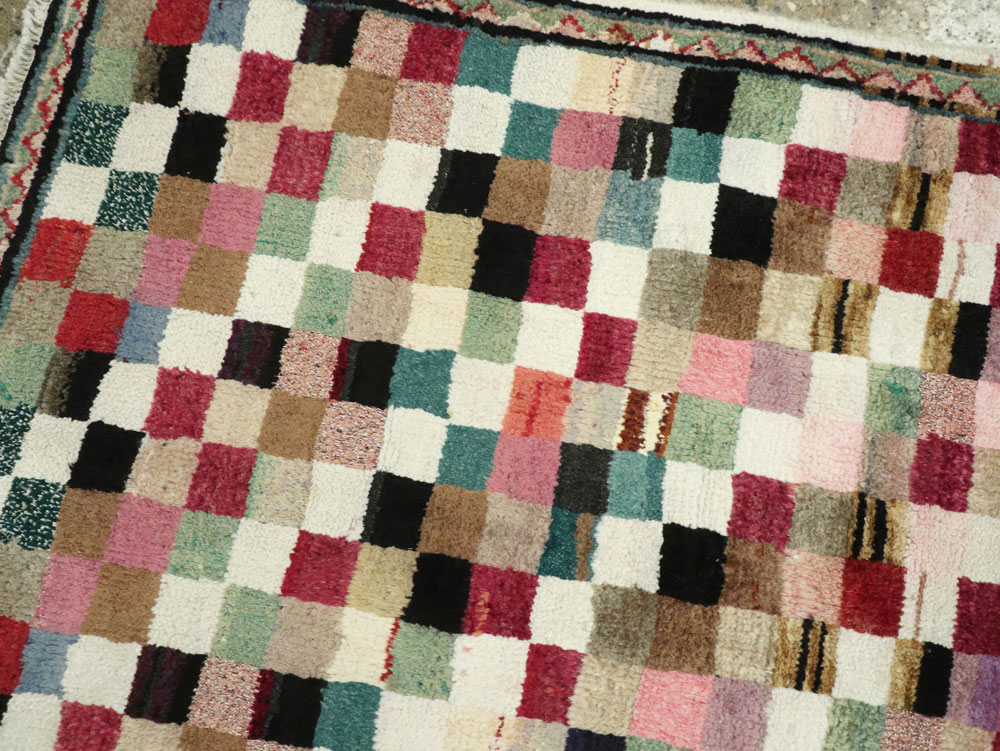 Vintage Persian Mahal Rug, No.26298 - Galerie Shabab