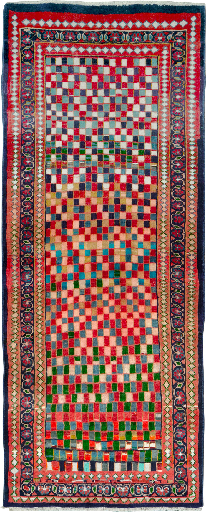 Vintage Persian Mahal Rug, No.26299 - Galerie Shabab