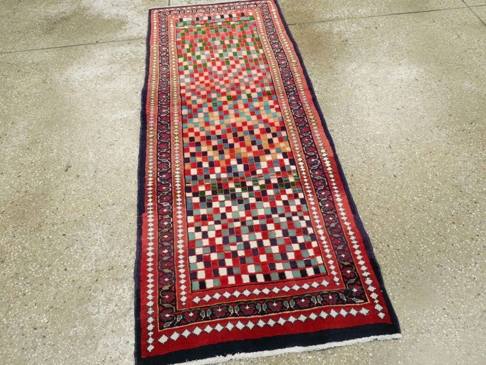 Vintage Persian Mahal Rug, No.26299 - Galerie Shabab