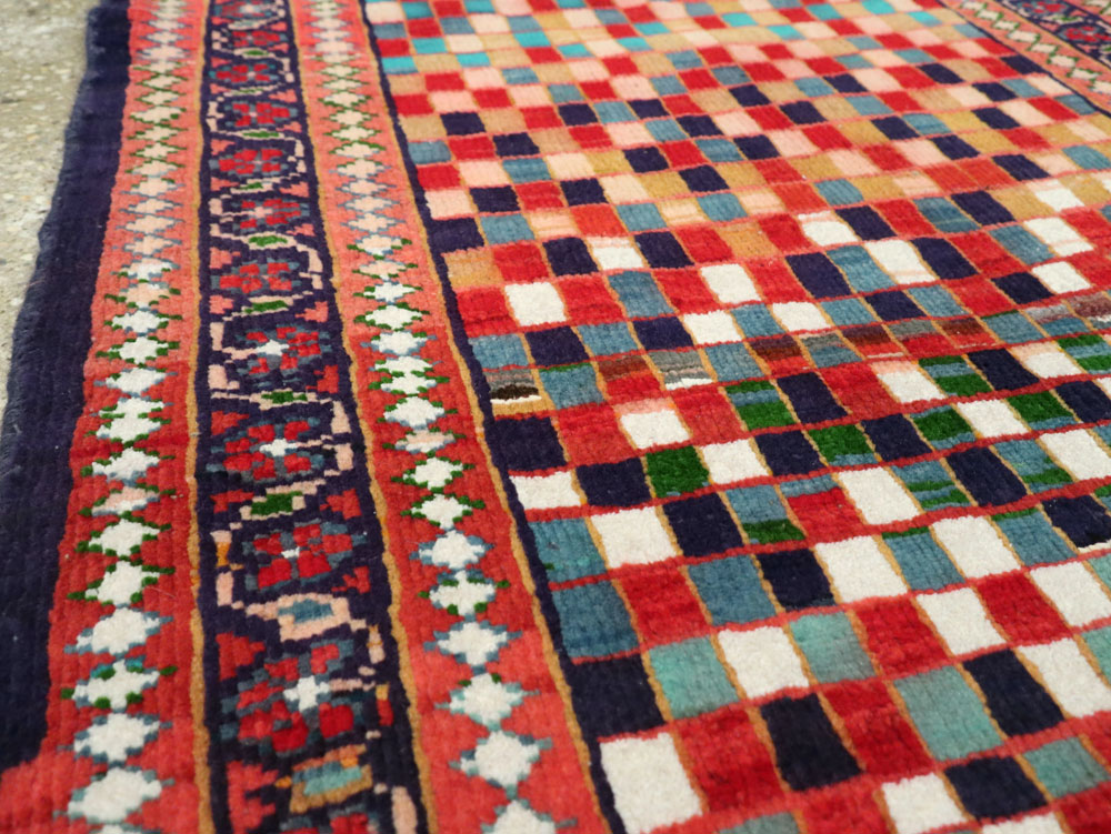 Vintage Persian Mahal Rug, No.26299 - Galerie Shabab