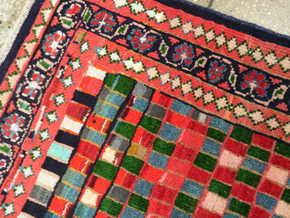 Vintage Persian Mahal Rug, No.26299 - Galerie Shabab