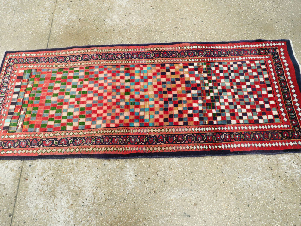 Vintage Persian Mahal Rug, No.26299 - Galerie Shabab