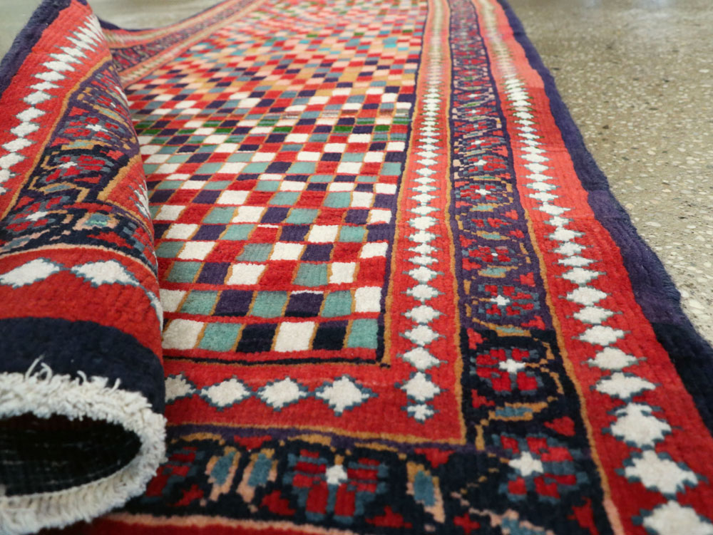 Vintage Persian Mahal Rug, No.26299 - Galerie Shabab
