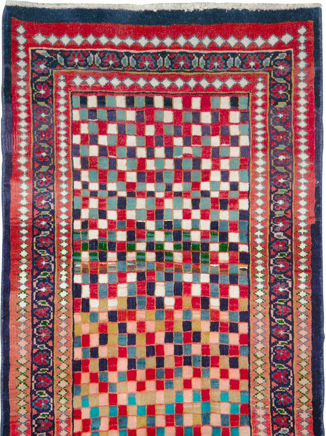 Vintage Persian Mahal Rug, No.26299 - Galerie Shabab