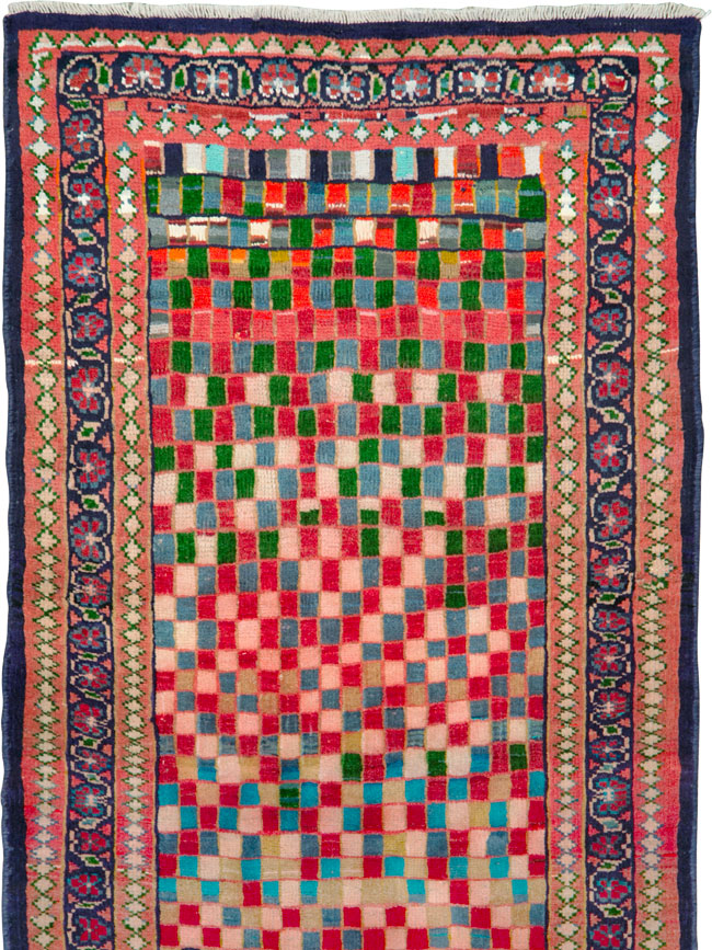 Vintage Persian Mahal Rug, No.26299 - Galerie Shabab