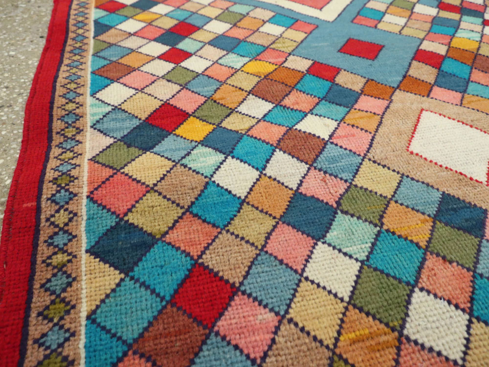 Vintage Persian Mahal Rug, No.26302 - Galerie Shabab