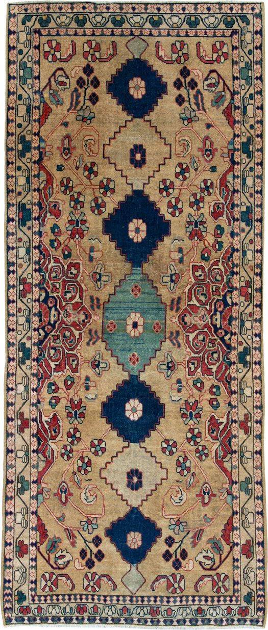Vintage Persian Mahal Rug, No.26303 - Galerie Shabab