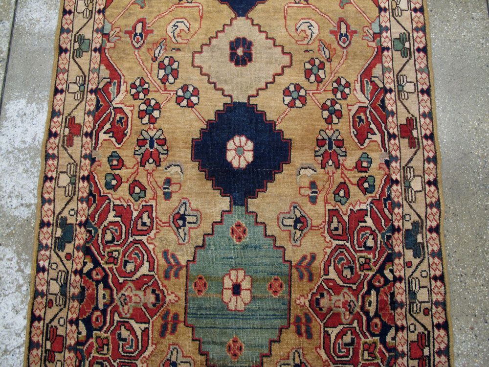 Vintage Persian Mahal Rug, No.26303 - Galerie Shabab