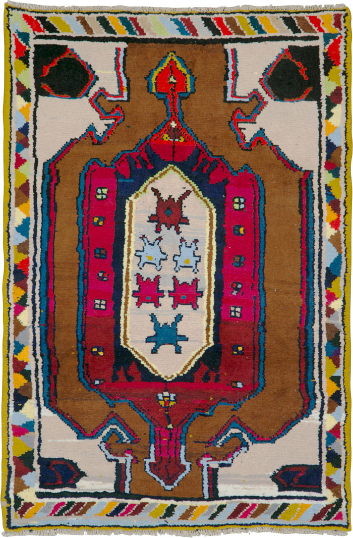 Vintage Persian Hamadan Rug, No.26304 - Galerie Shabab
