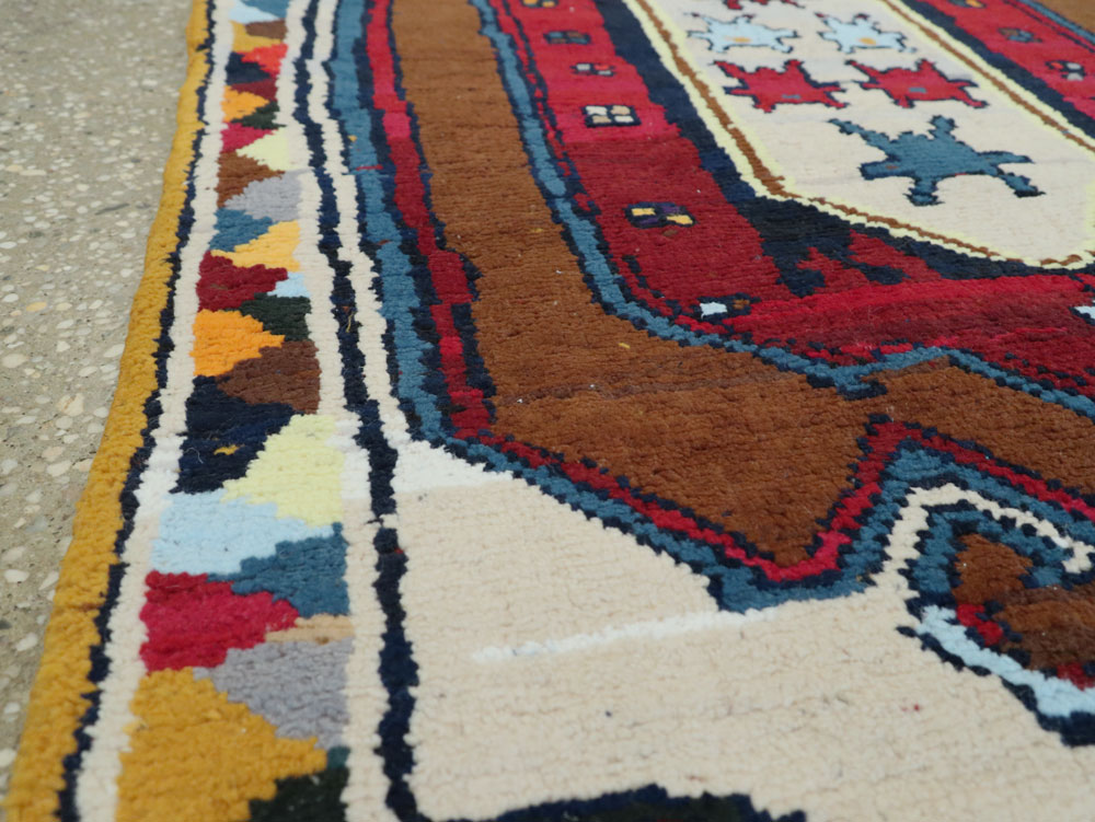 Vintage Persian Hamadan Rug, No.26304 - Galerie Shabab