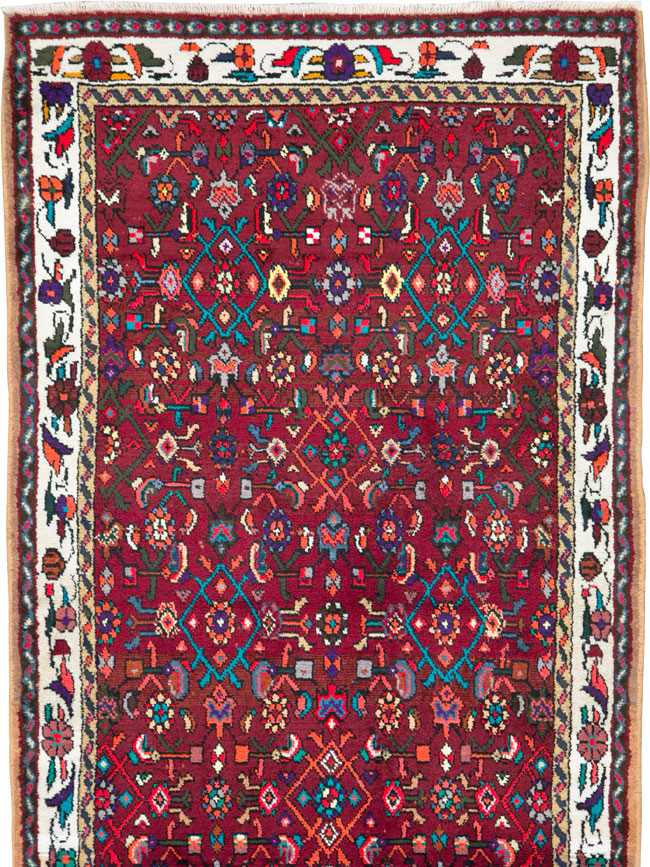 Vintage Persian Hamadan Rug, No.26306 - Galerie Shabab
