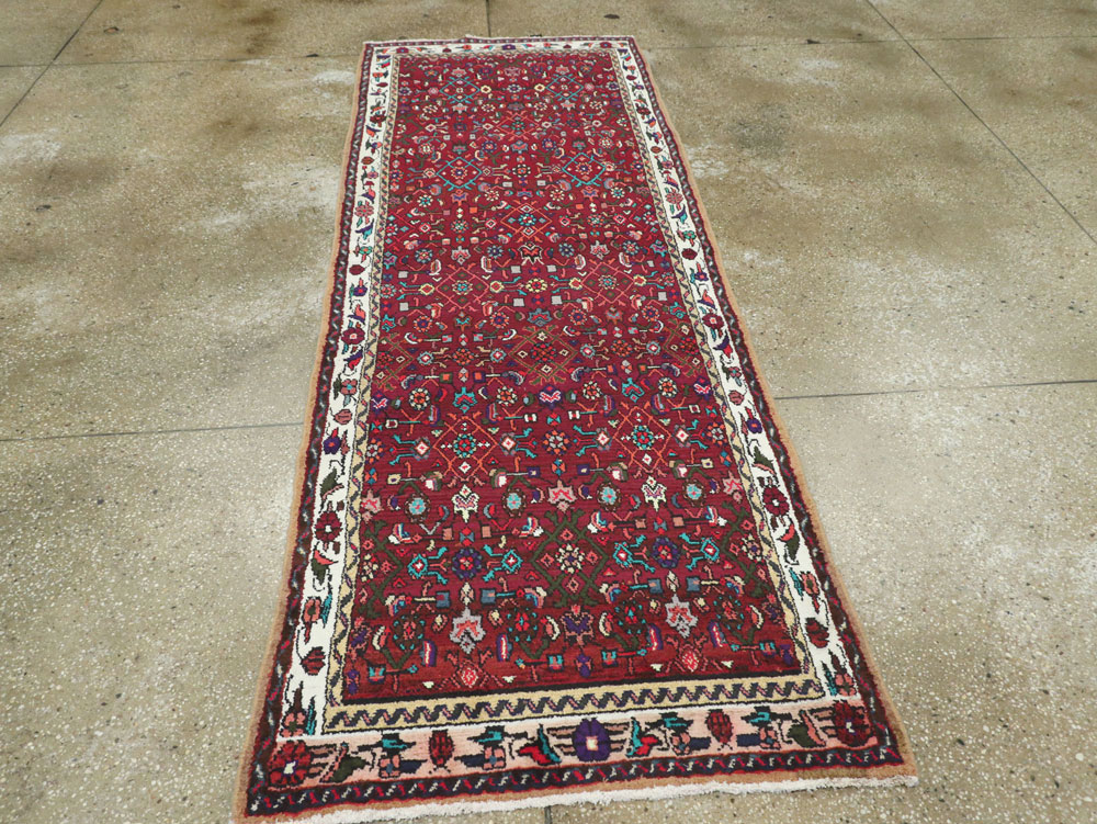 Vintage Persian Hamadan Rug, No.26306 - Galerie Shabab