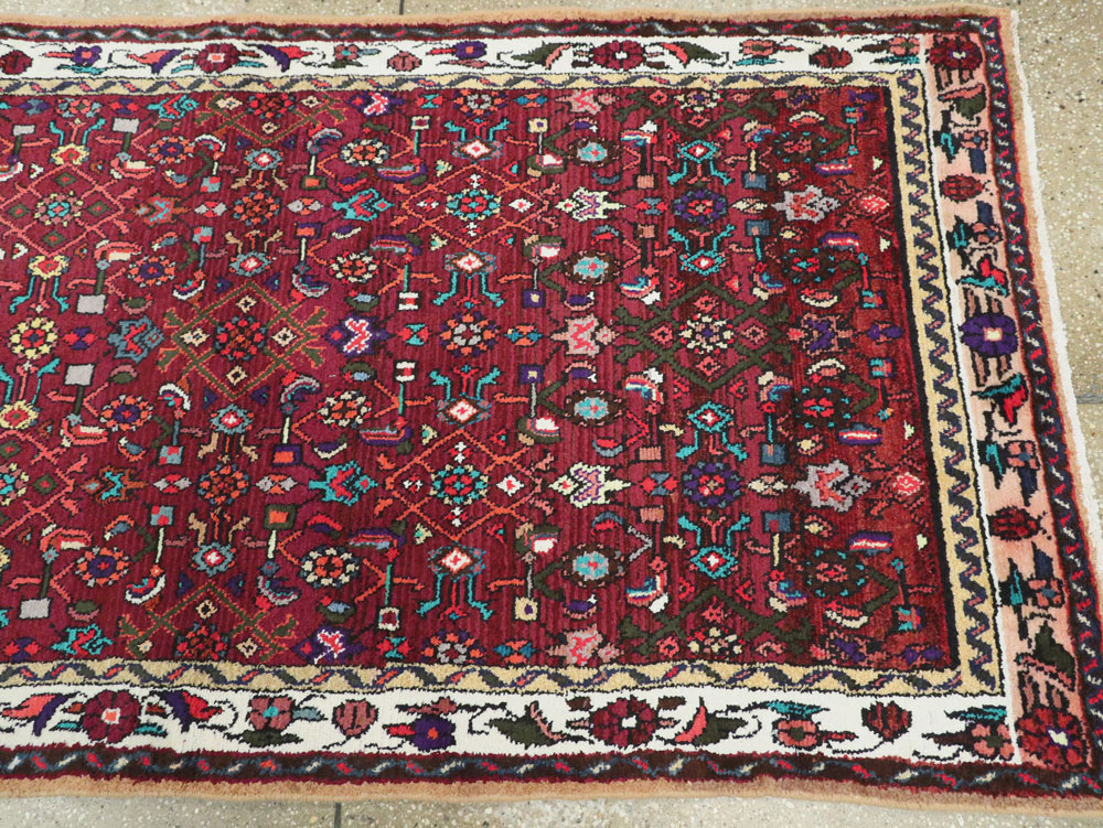 Vintage Persian Hamadan Rug, No.26306 - Galerie Shabab