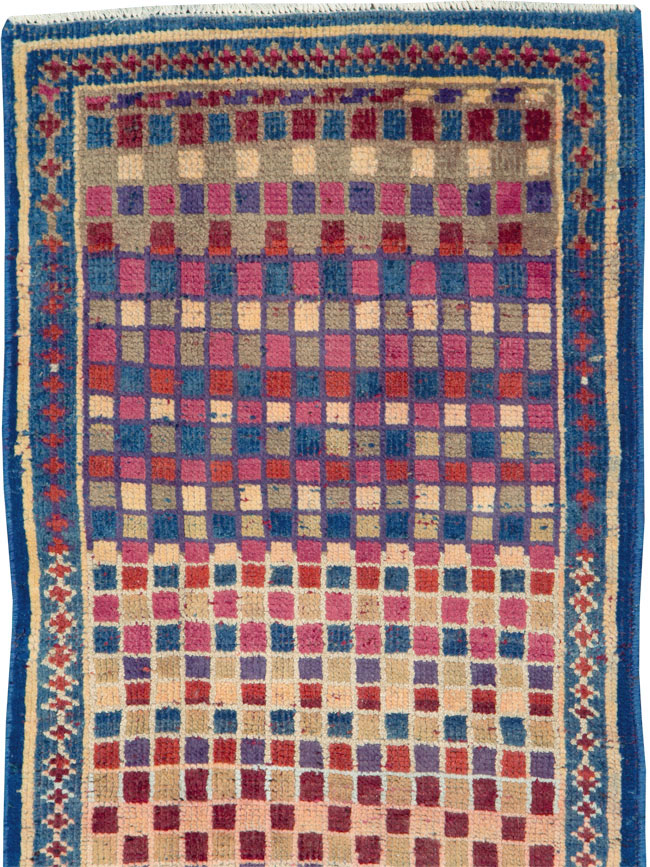Vintage Persian Mahal Runner, No.26307 - Galerie Shabab