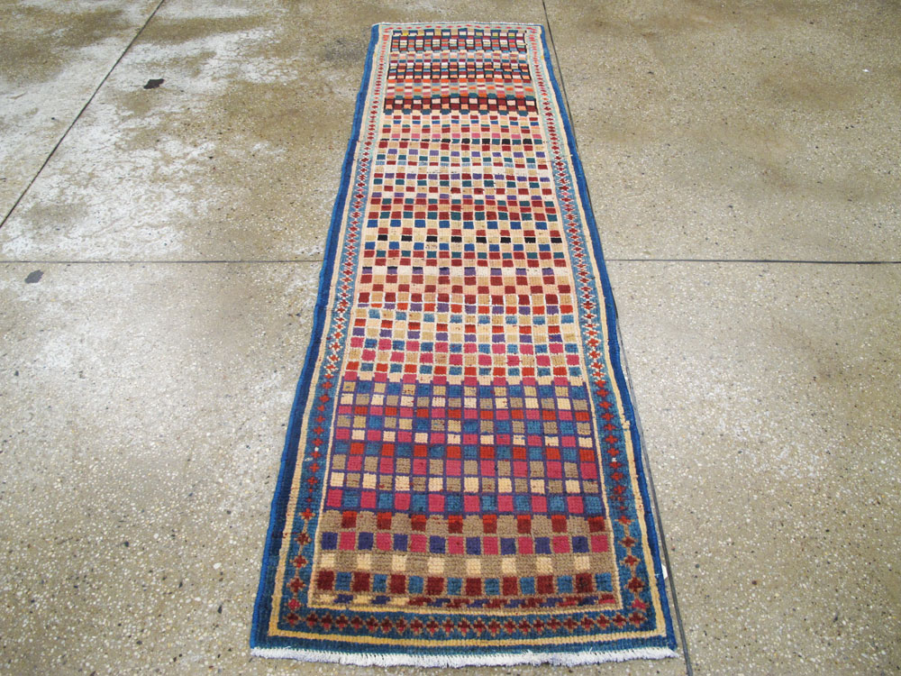 Vintage Persian Mahal Runner, No.26307 - Galerie Shabab
