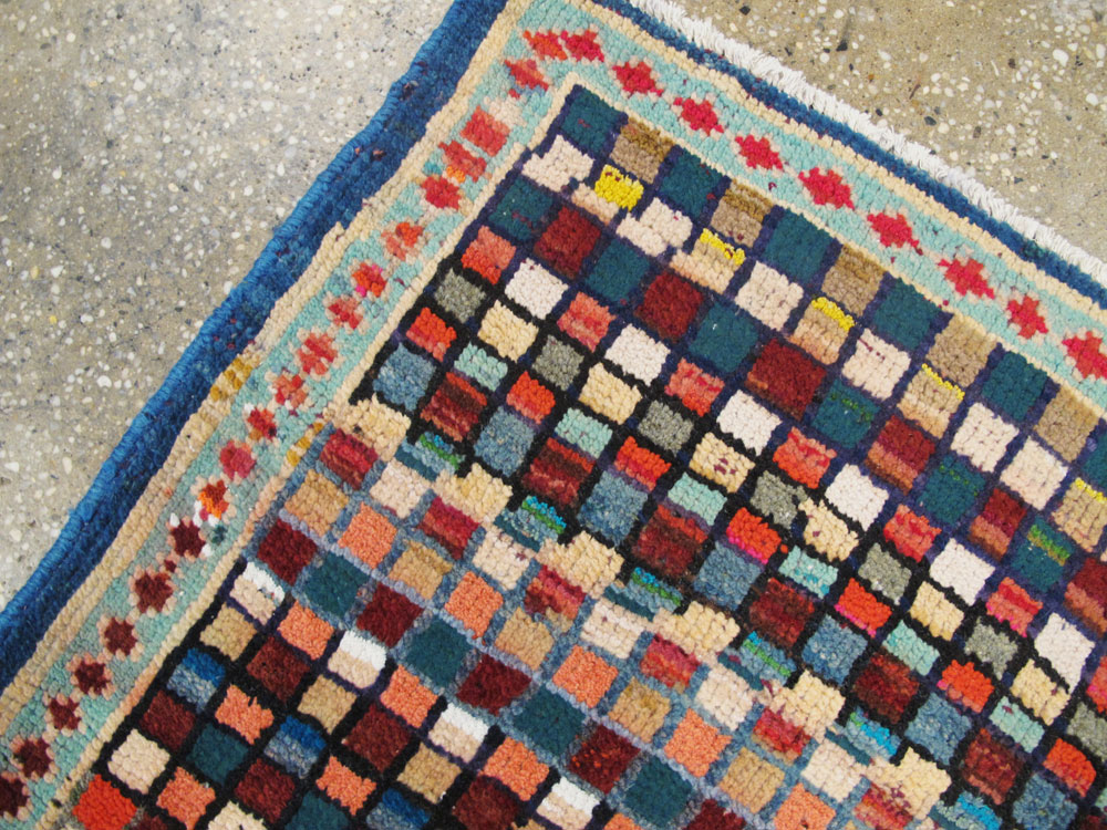 Vintage Persian Mahal Runner, No.26307 - Galerie Shabab