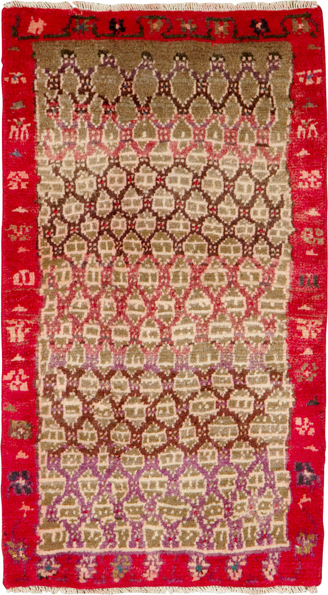 Vintage Persian Hamadan Rug, No.26308 - Galerie Shabab