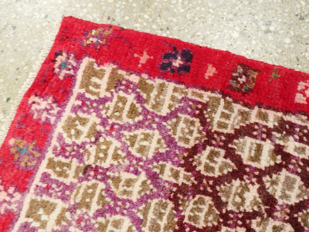 Vintage Persian Hamadan Rug, No.26308 - Galerie Shabab