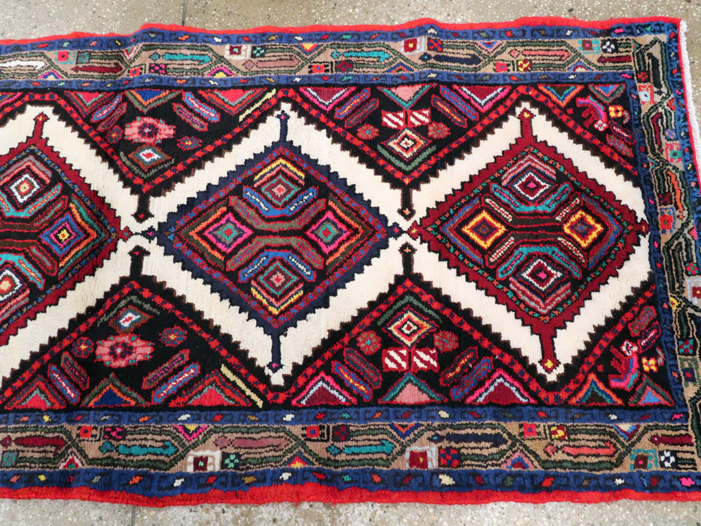 Vintage Persian Hamadan Rug, No.26309 - Galerie Shabab