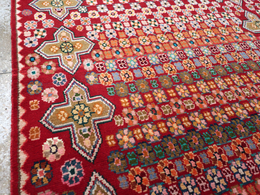 Vintage Persian Kashan Rug, No.26310 - Galerie Shabab
