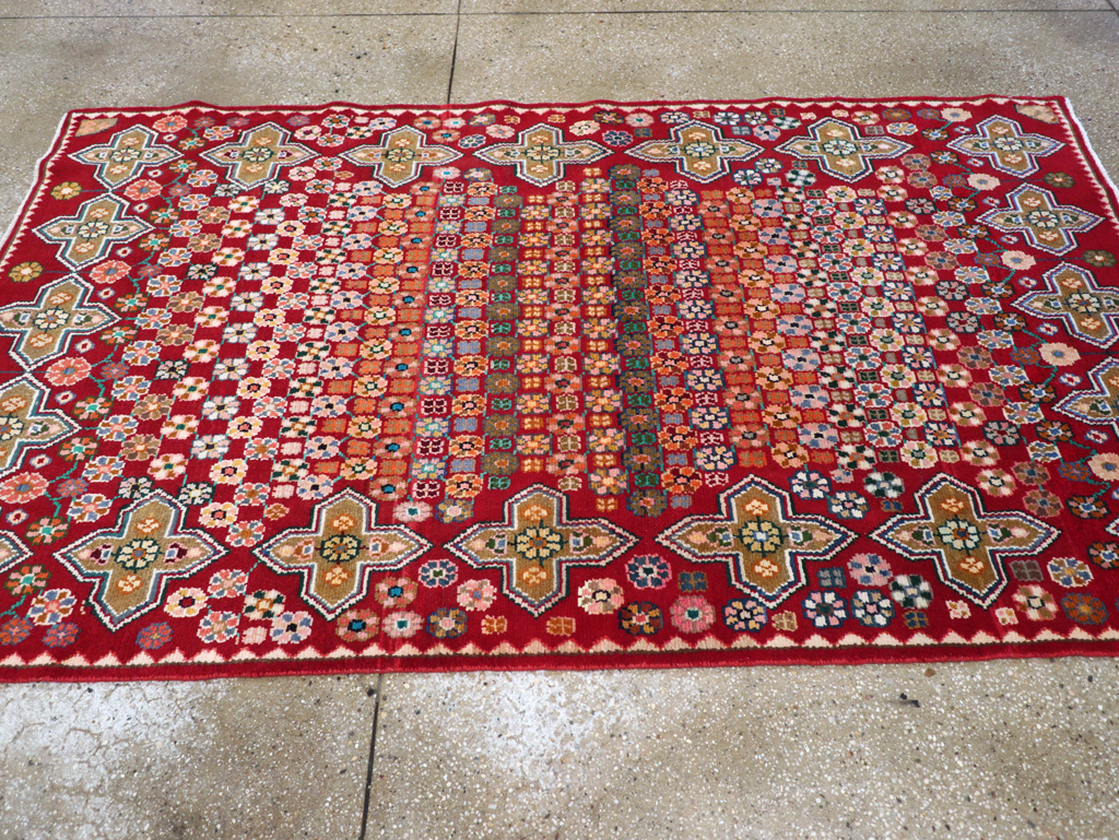 Vintage Persian Kashan Rug, No.26310 - Galerie Shabab