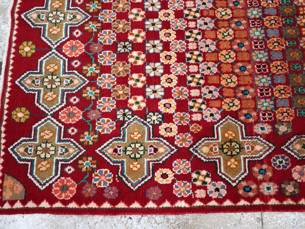 Vintage Persian Kashan Rug, No.26310 - Galerie Shabab