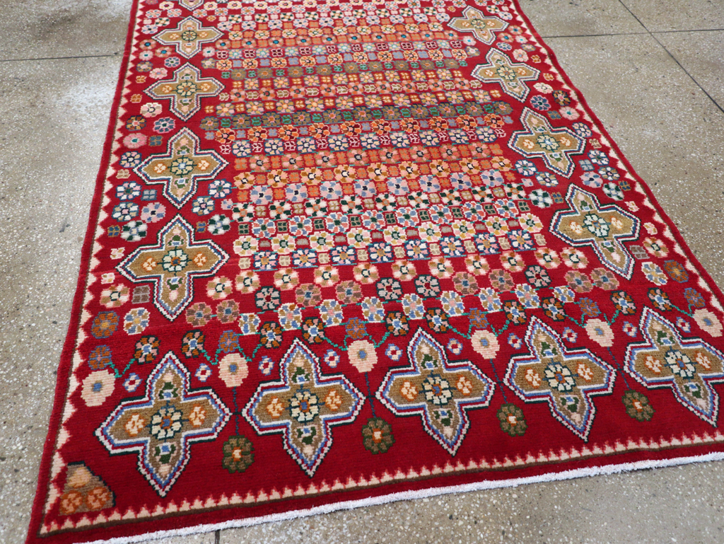 Vintage Persian Kashan Rug, No.26310 - Galerie Shabab